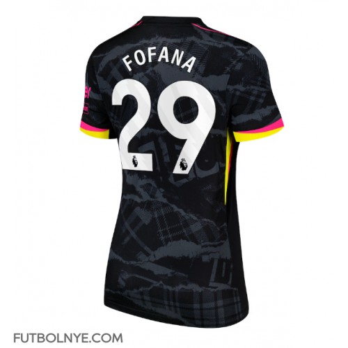 Camiseta Chelsea Wesley Fofana #29 Tercera Equipación para mujer 2024-25 manga corta